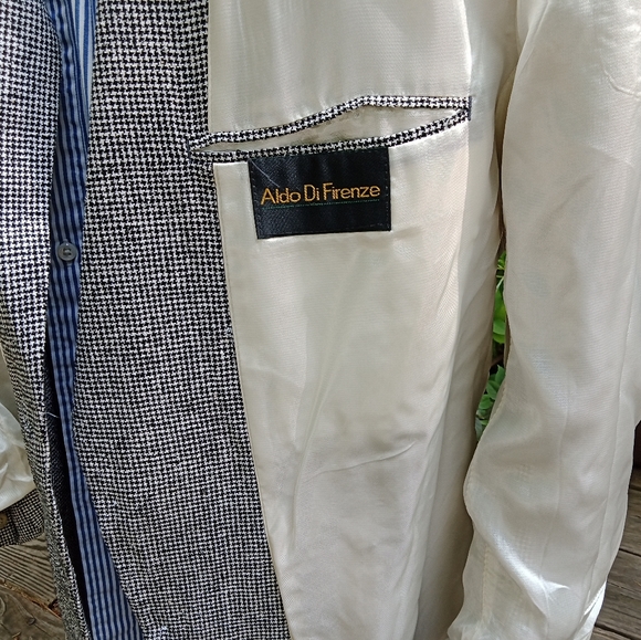 Aldo DiFirenze Men's Tweed Coat/Jacket - Picture 9 of 12